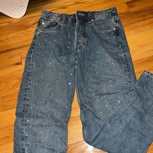 rhinestone jeans
